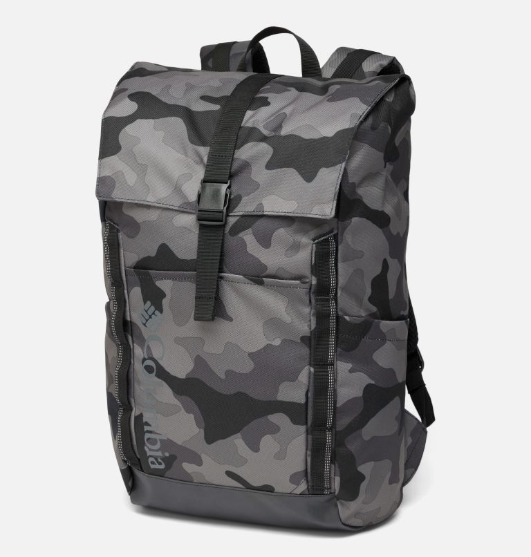 Men's Explorer Backpack Camo Print in Grey