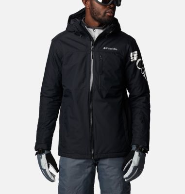 Columbia Timberturner Veste de Ski Homme Azure Blue, Collegiate Navy FR : L  (Taille Fabricant : L) : : Mode