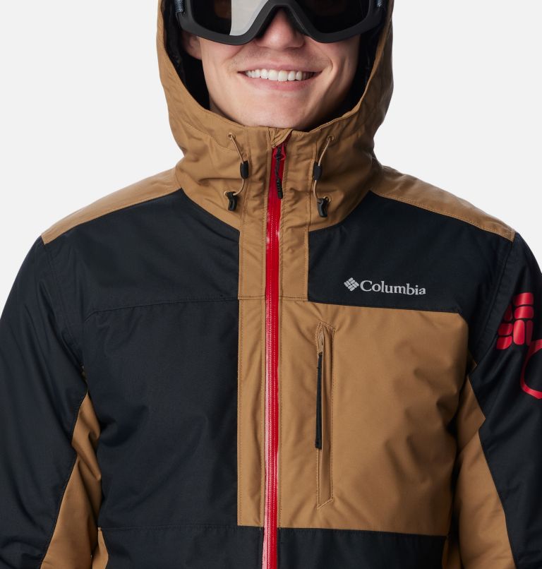 Thumbnail: Men's Timberturner II Ski Jacket, Color: Black, Delta, image 4