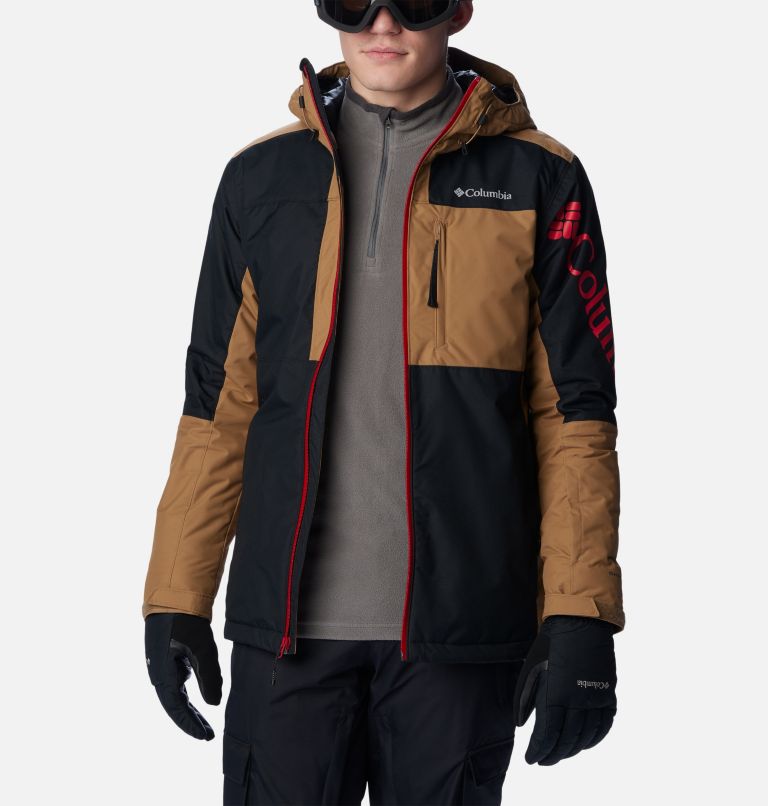 Men's Timberturner II Ski Jacket, Color: Black, Delta, image 9
