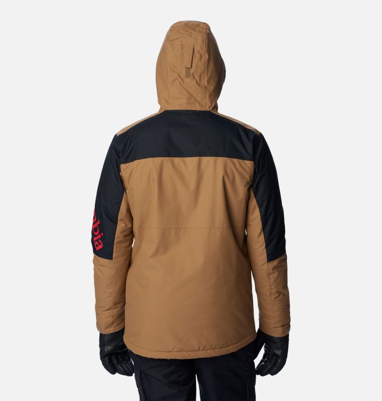Men's Timberturner II Ski Jacket, Color: Black, Delta, image 2