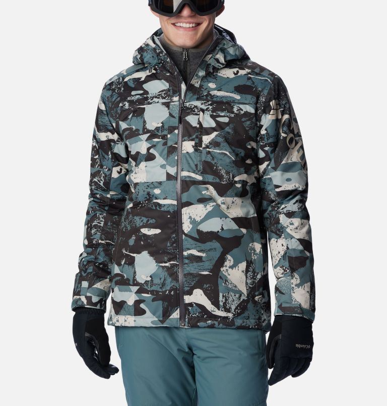 Ski on sale jacket camo