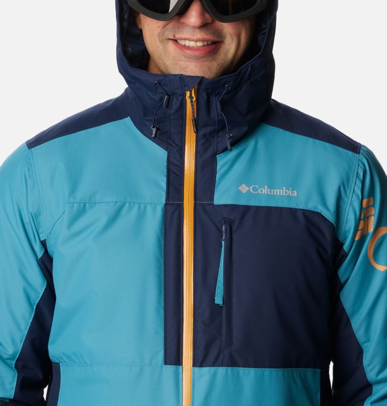 Giacca da sci impermeabile Timberturner II da uomo, Color: Shasta, Collegiate Navy, image 4