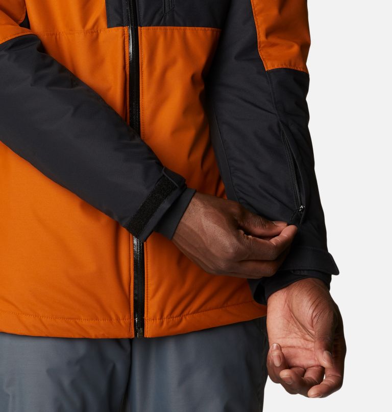 Thumbnail: Men's Timberturner II Ski Jacket, Color: Warm Copper, Black, image 8