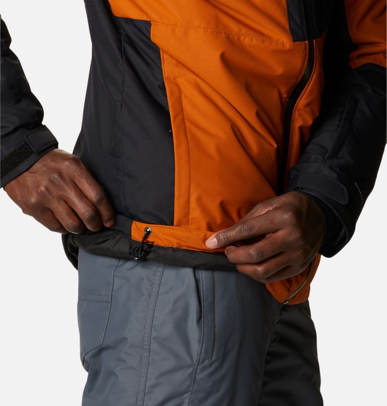 Thumbnail: Men's Timberturner II Ski Jacket, Color: Warm Copper, Black, image 9