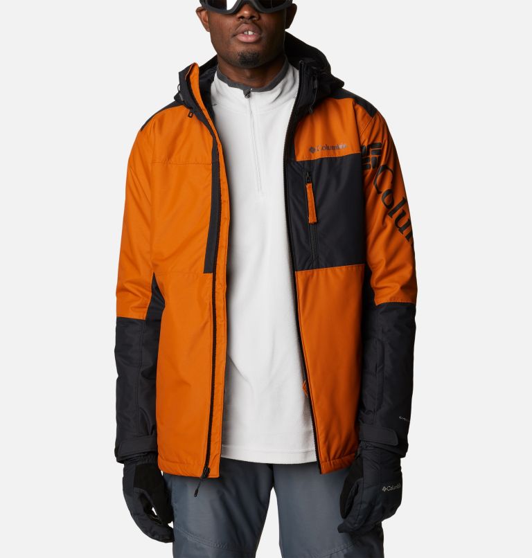 Thumbnail: Men's Timberturner II Ski Jacket, Color: Warm Copper, Black, image 11