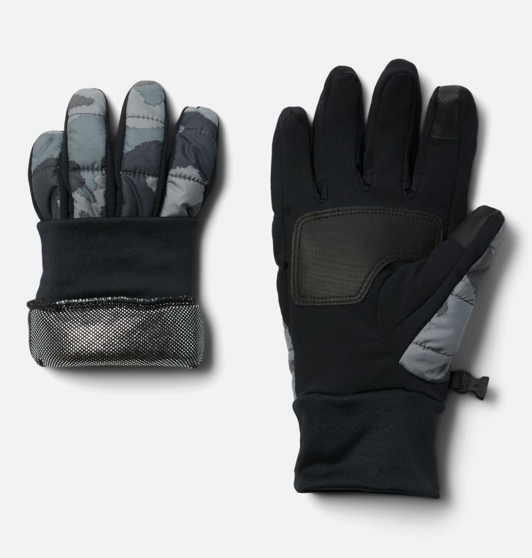 Men's Powder Lite Gloves, Color: Black Trad Camo, image 2
