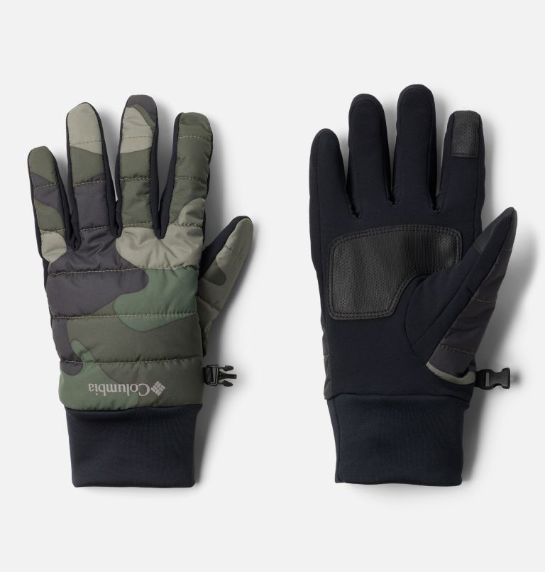 Thumbnail: Men's Powder Lite Gloves, Color: Stone Green Mod Camo, image 1