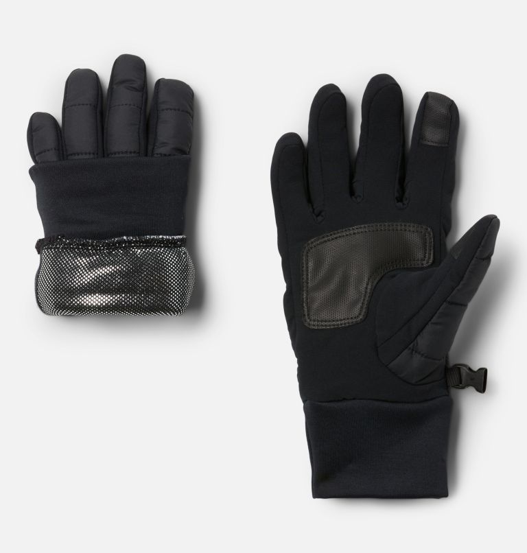 Thumbnail: Women's Powder Lite Gloves, Color: Black, image 2
