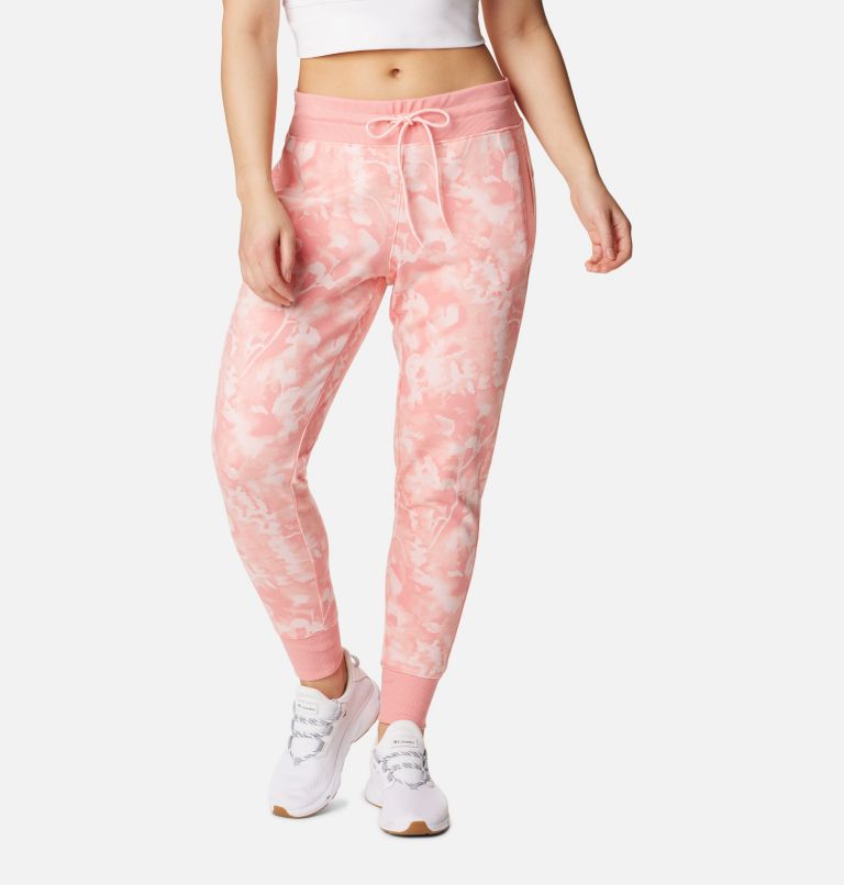 Thumbnail: Women's PFG Slack Water French Terry Joggers, Color: Sorbet, Sunwashed, image 1