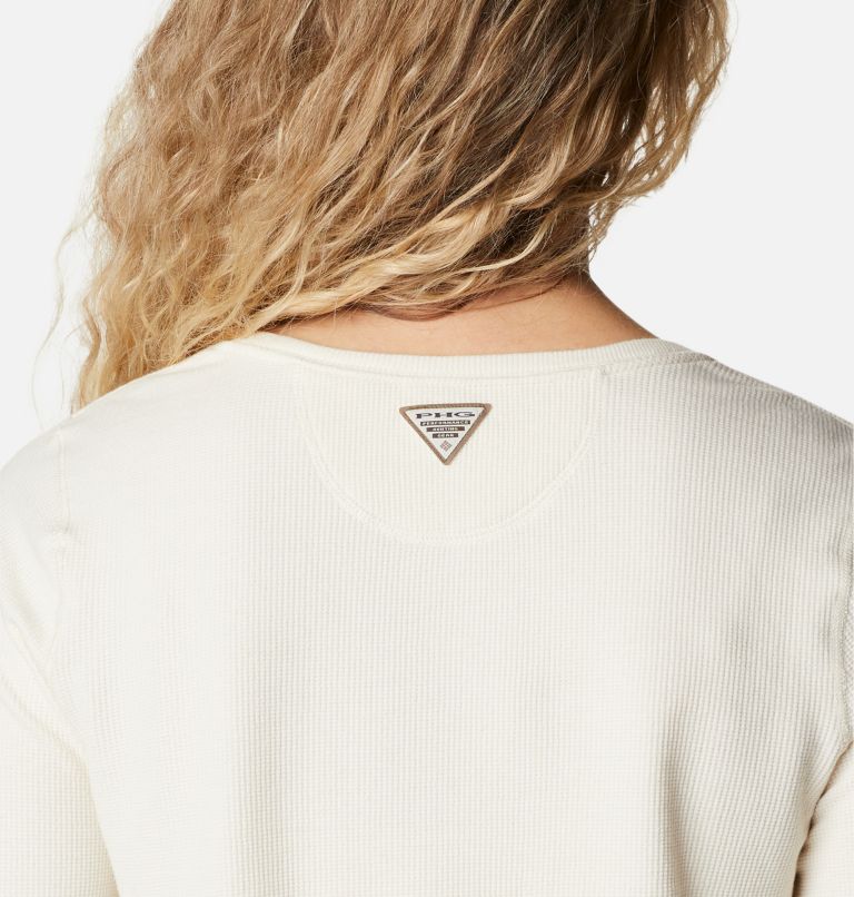 Haut PHG Roughtail University Waffle Femme, Color: Chalk, Iron Brittany, image 5