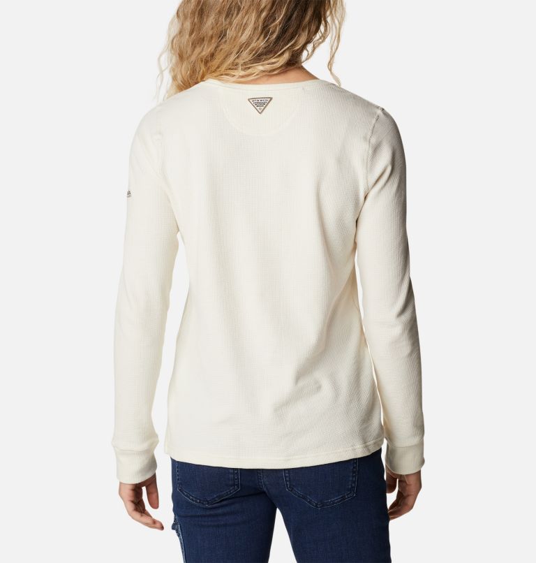 Haut PHG Roughtail University Waffle Femme, Color: Chalk, Iron Brittany, image 2