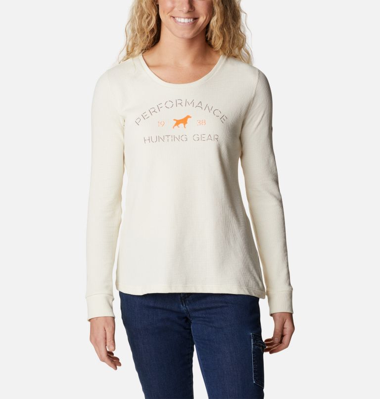 Haut PHG Roughtail University Waffle Femme, Color: Chalk, Iron Brittany, image 1