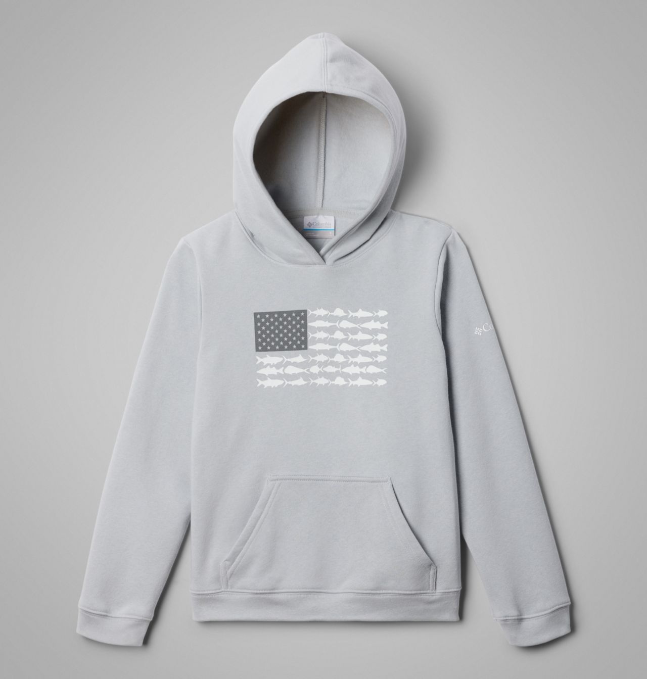 Kids' PFG Fish Flag Hoodie 1