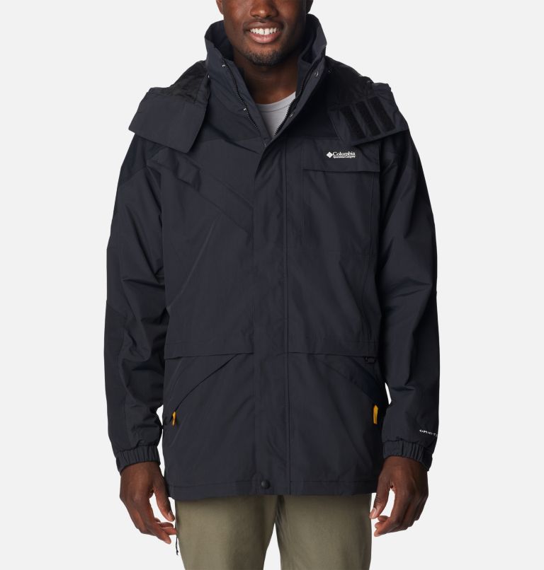 Men's Ballistic Ridge Interchange Jacket, Color: Black, image 1