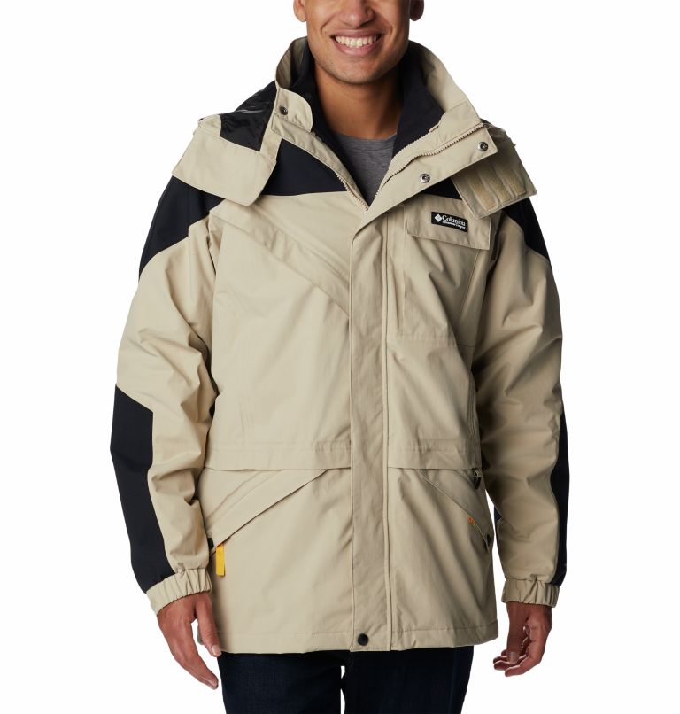  Columbia Chaqueta Boundary Springs para hombre, fósil