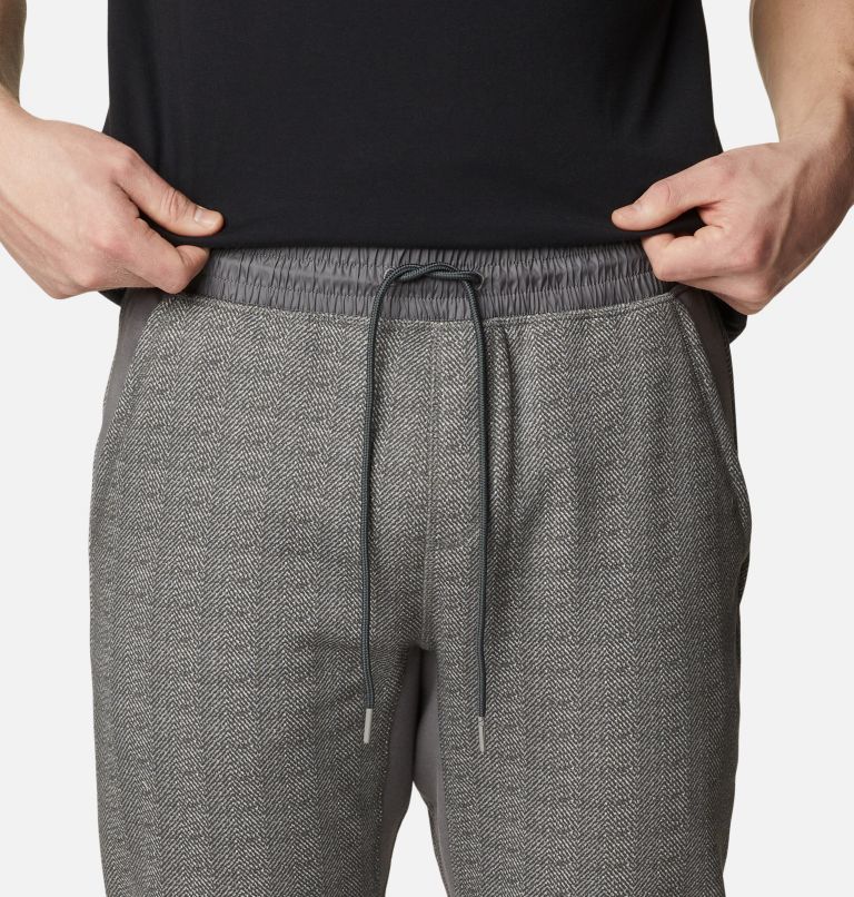 Men's Columbia Lodge III Joggers, Color: City Grey Herringbone, image 4