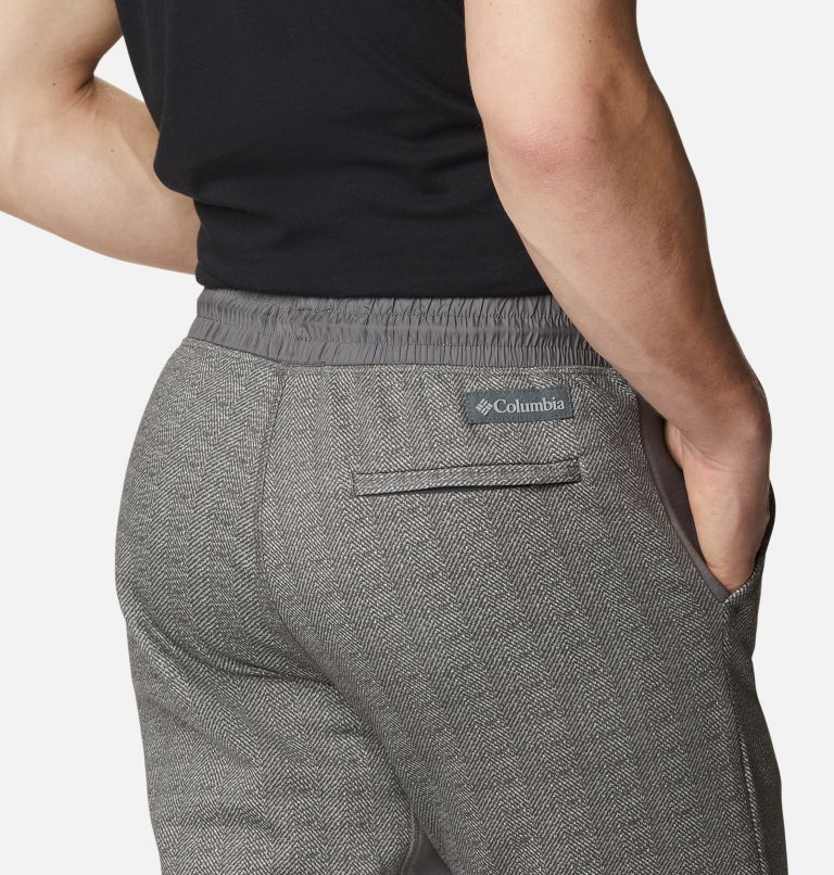 Men's Columbia Lodge III Joggers, Color: City Grey Herringbone, image 5
