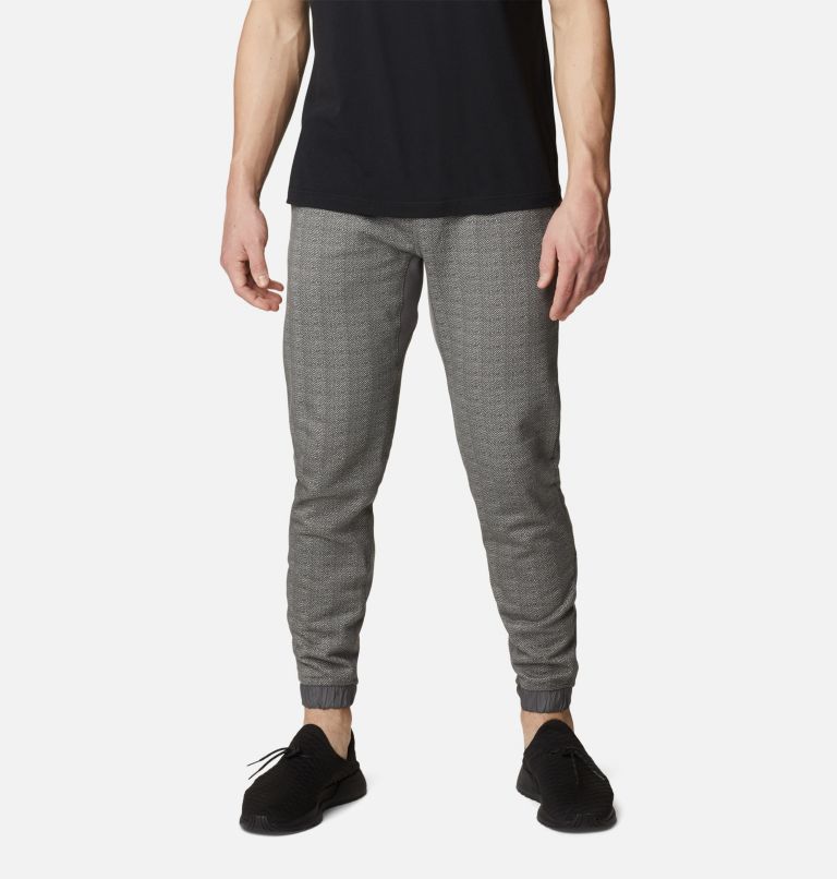 Men's Columbia Lodge III Joggers, Color: City Grey Herringbone, image 1