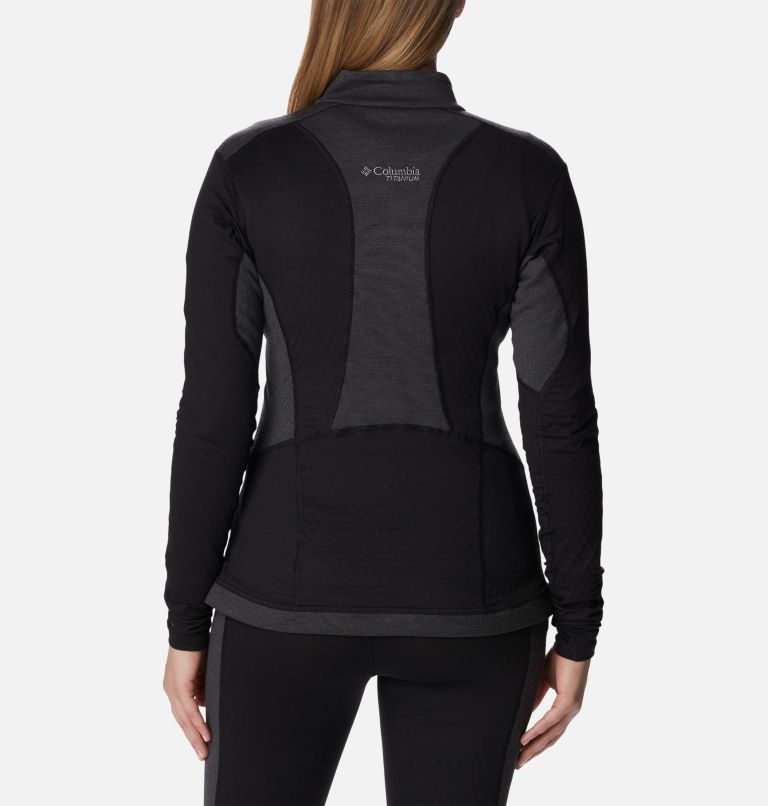 Women's Titan Pass Helix Quarter Zip Pullover, Color: Black, image 2