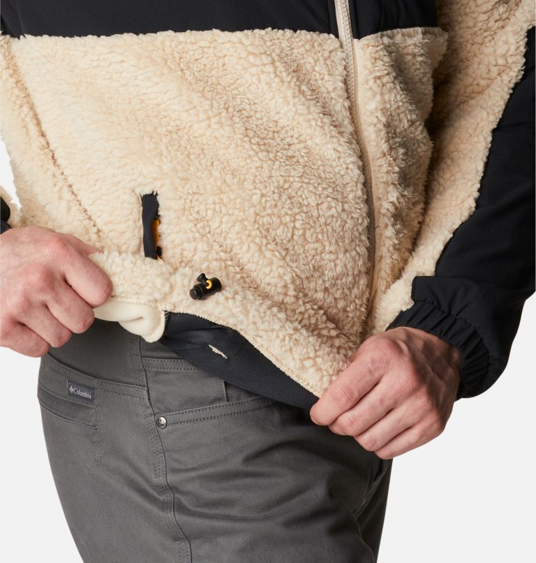 Forro polar Ballistic Ridge para hombre, Color: Ancient Fossil, Black, image 7