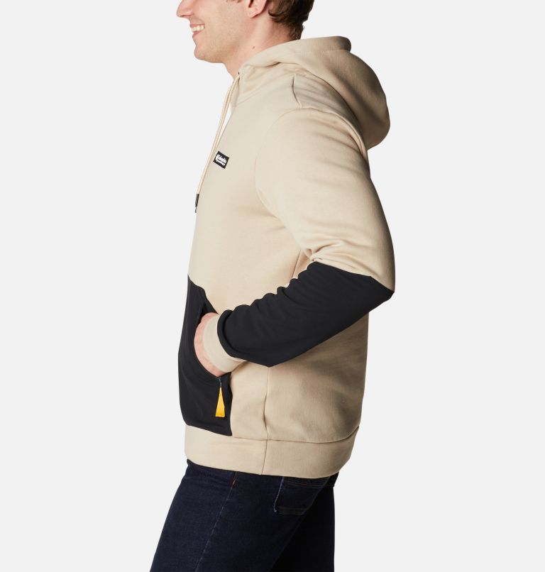Men's Columbia Ballistic Ridge Hoodie, Color: Ancient Fossil, Black, image 3