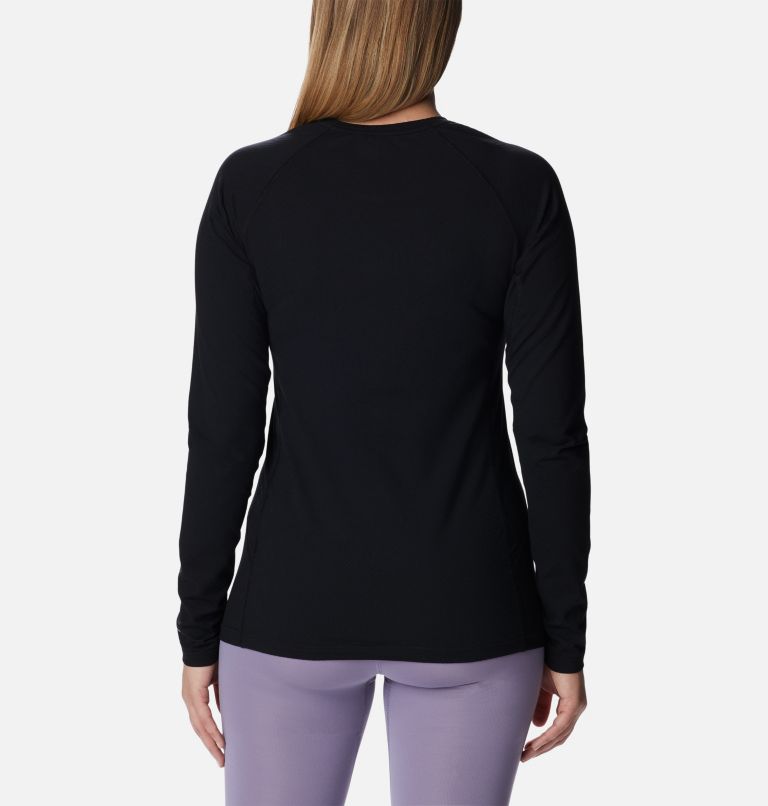 Women's Omni-Heat Infinity Knit Long Sleeve Crew Shirt, Color: Black, image 2