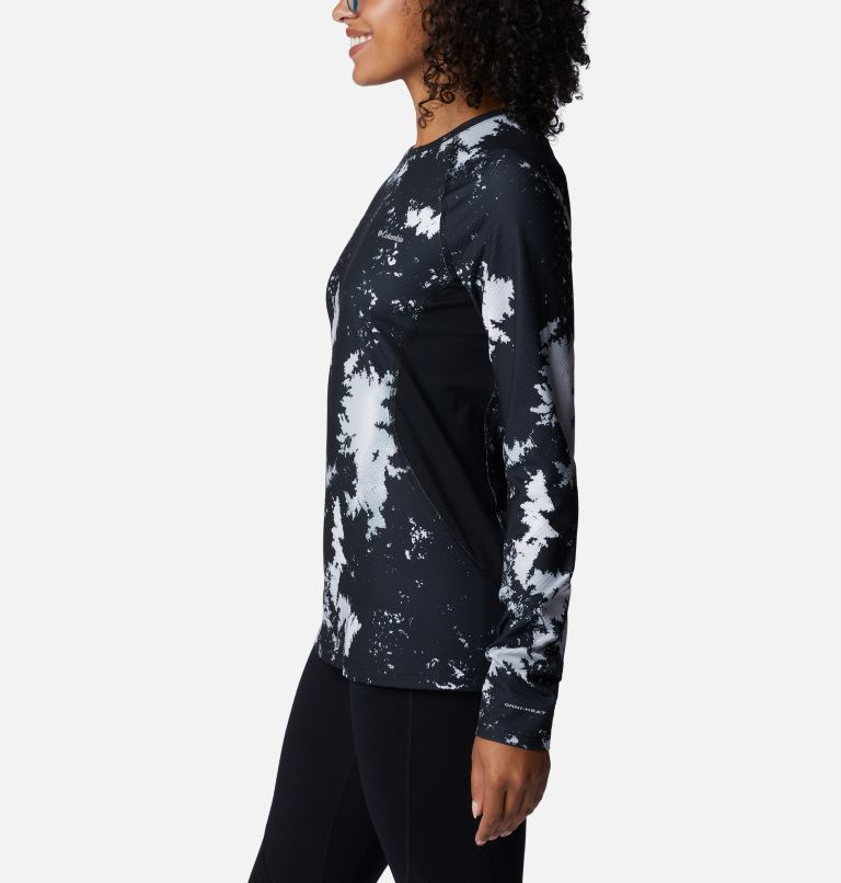 Haut de Sous-Vêtement Technique Manches Longues W Omni-Heat Infinity Femme, Color: White Lookup Print, image 3