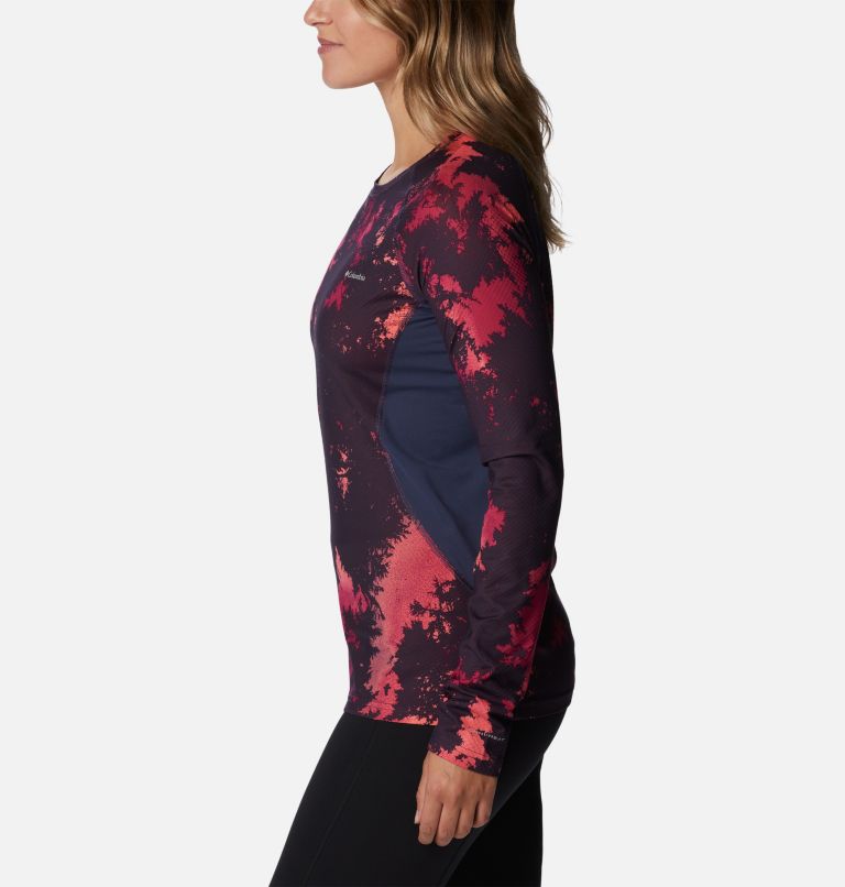 Thumbnail: Women's Omni-Heat Infinity Baselayer Crew, Color: Nocturnal Lookup Print, image 3