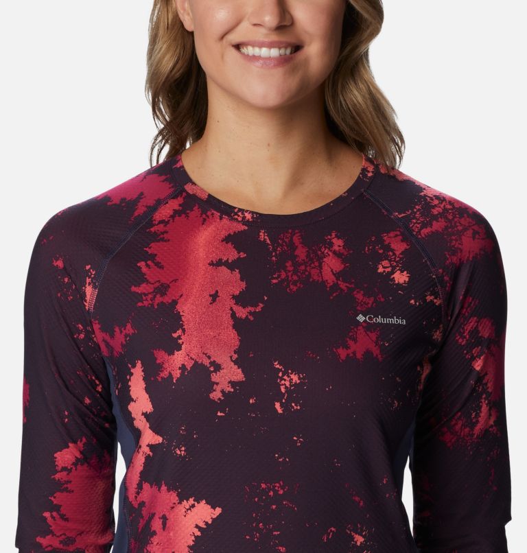 Thumbnail: Women's Omni-Heat Infinity Baselayer Crew, Color: Nocturnal Lookup Print, image 4