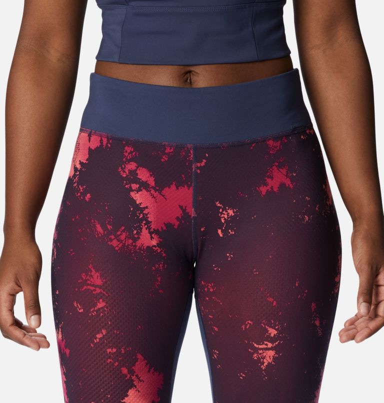 Women's Omni-Heat Infinity Baselayer Tights, Color: Nocturnal Lookup Print, image 4