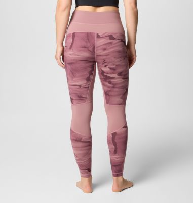 Women's Omni-Heat Infinity Baselayer Tights, Color: Fig Windblown, image 2