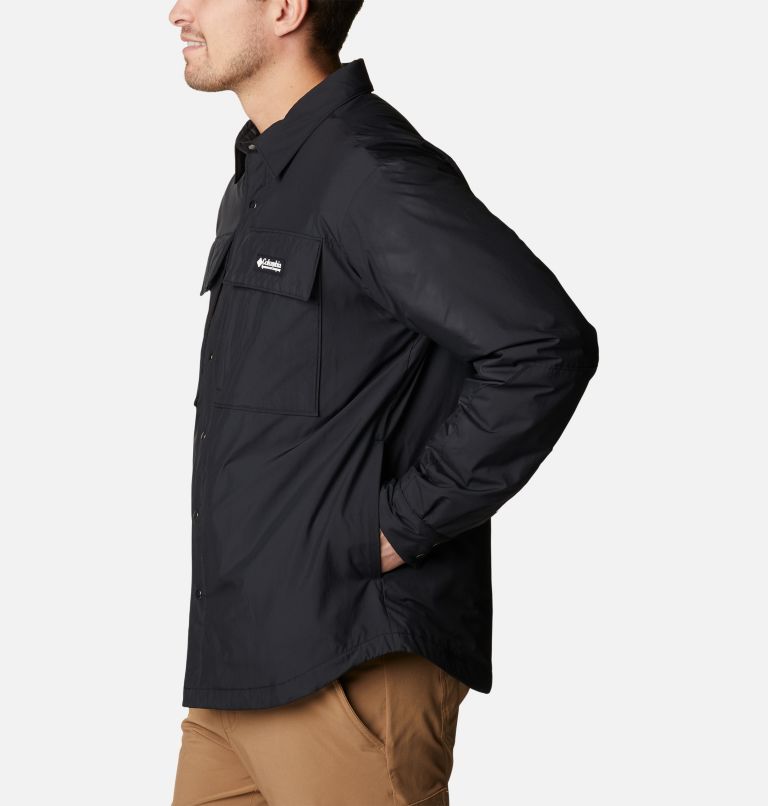 Men's Ballistic Ridge Shirt Jacket, Color: Black, image 4