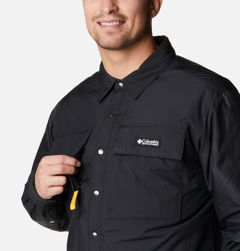 Thumbnail: Men's Ballistic Ridge Shirt Jacket, Color: Black, image 7