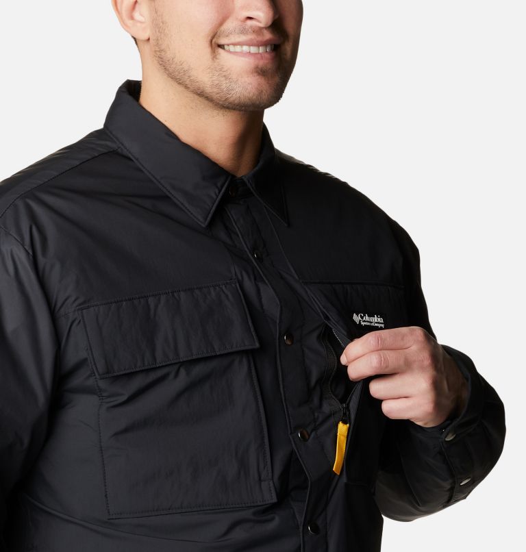 Thumbnail: Men's Ballistic Ridge Shirt Jacket, Color: Black, image 8
