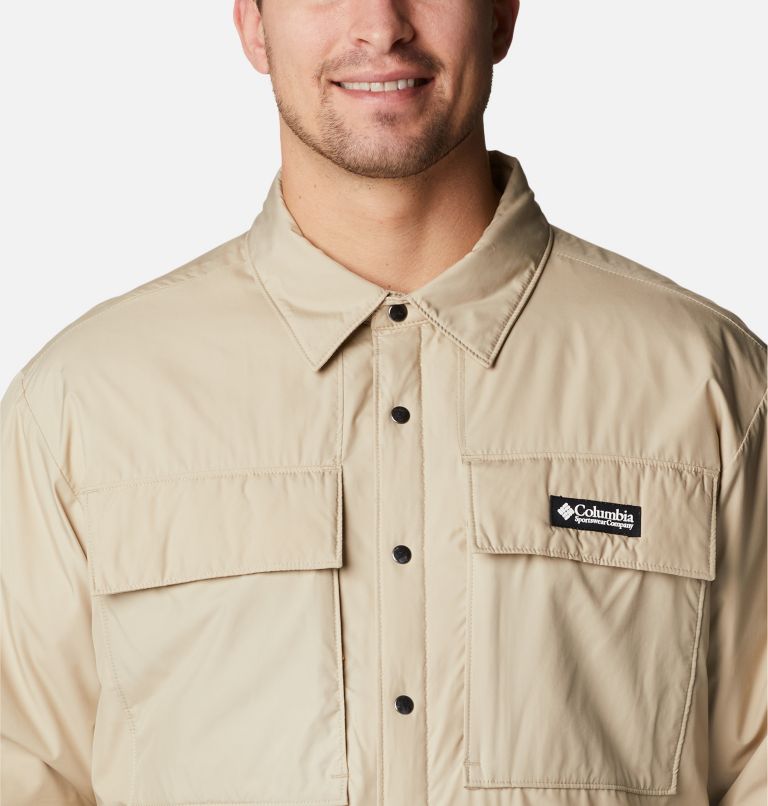 Thumbnail: Men's Ballistic Ridge Shirt Jacket, Color: Ancient Fossil, image 4