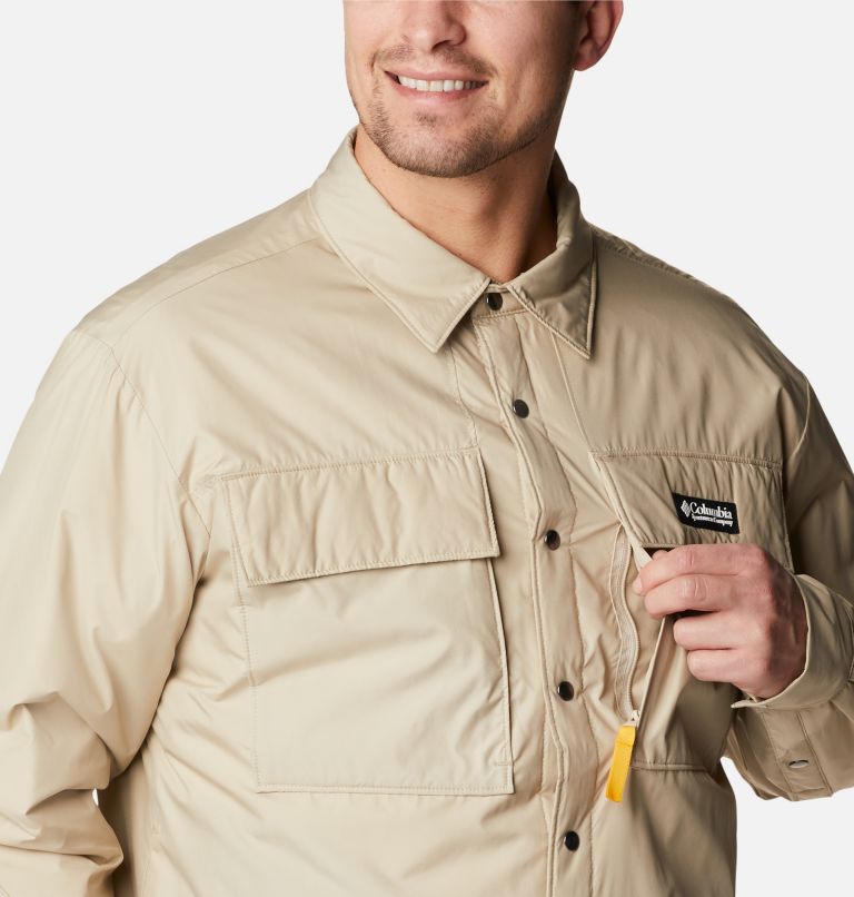 Thumbnail: Men's Ballistic Ridge Shirt Jacket, Color: Ancient Fossil, image 7