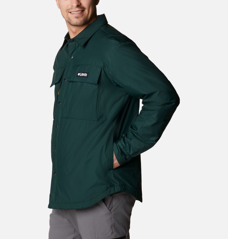 Thumbnail: Men's Ballistic Ridge Shirt Jacket, Color: Spruce, image 3