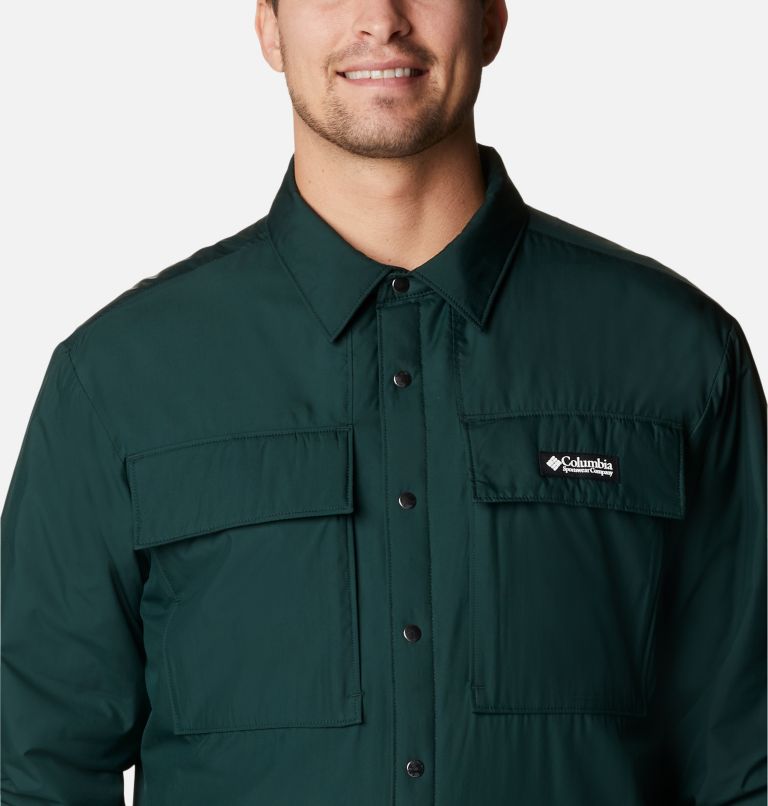 Men's Ballistic Ridge Shirt Jacket, Color: Spruce, image 4