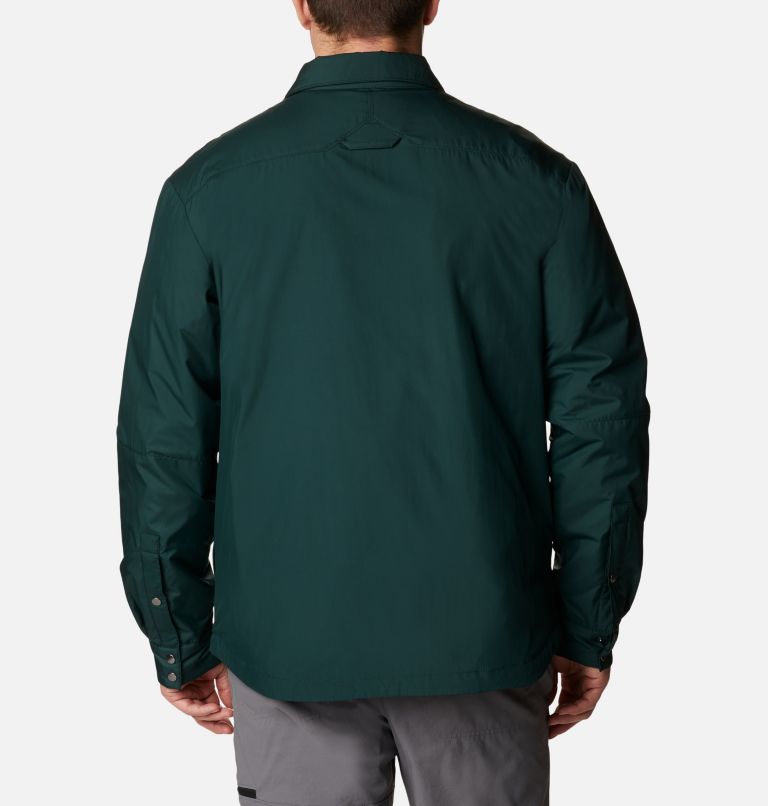 Men's Ballistic Ridge Shirt Jacket, Color: Spruce, image 2