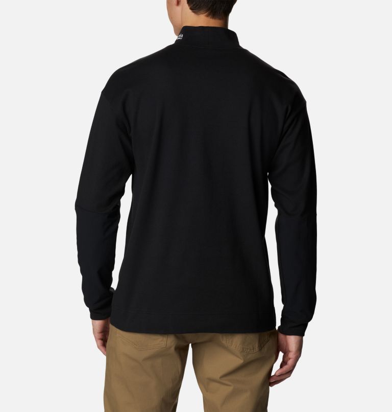 Men's Ballistic Ridge High Neck Long Sleeve T-Shirt, Color: Black, image 2