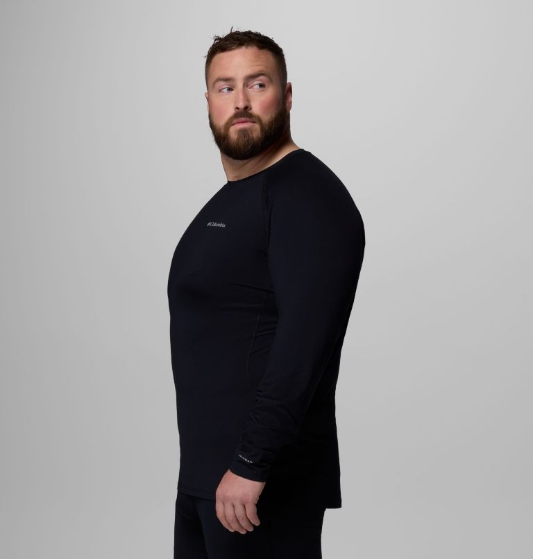 Men's Omni-Heat Infinity Knit Long Sleeve Crew Shirt - Big, Color: Black, image 4