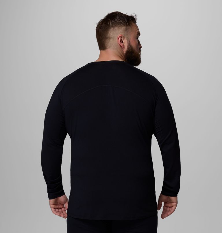 Men's Omni-Heat Infinity Knit Long Sleeve Crew Shirt - Big, Color: Black, image 3