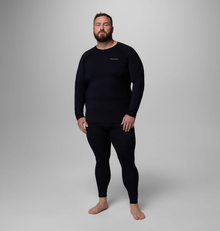 Men's Omni-Heat Infinity Knit Long Sleeve Crew Shirt - Big, Color: Black, image 2