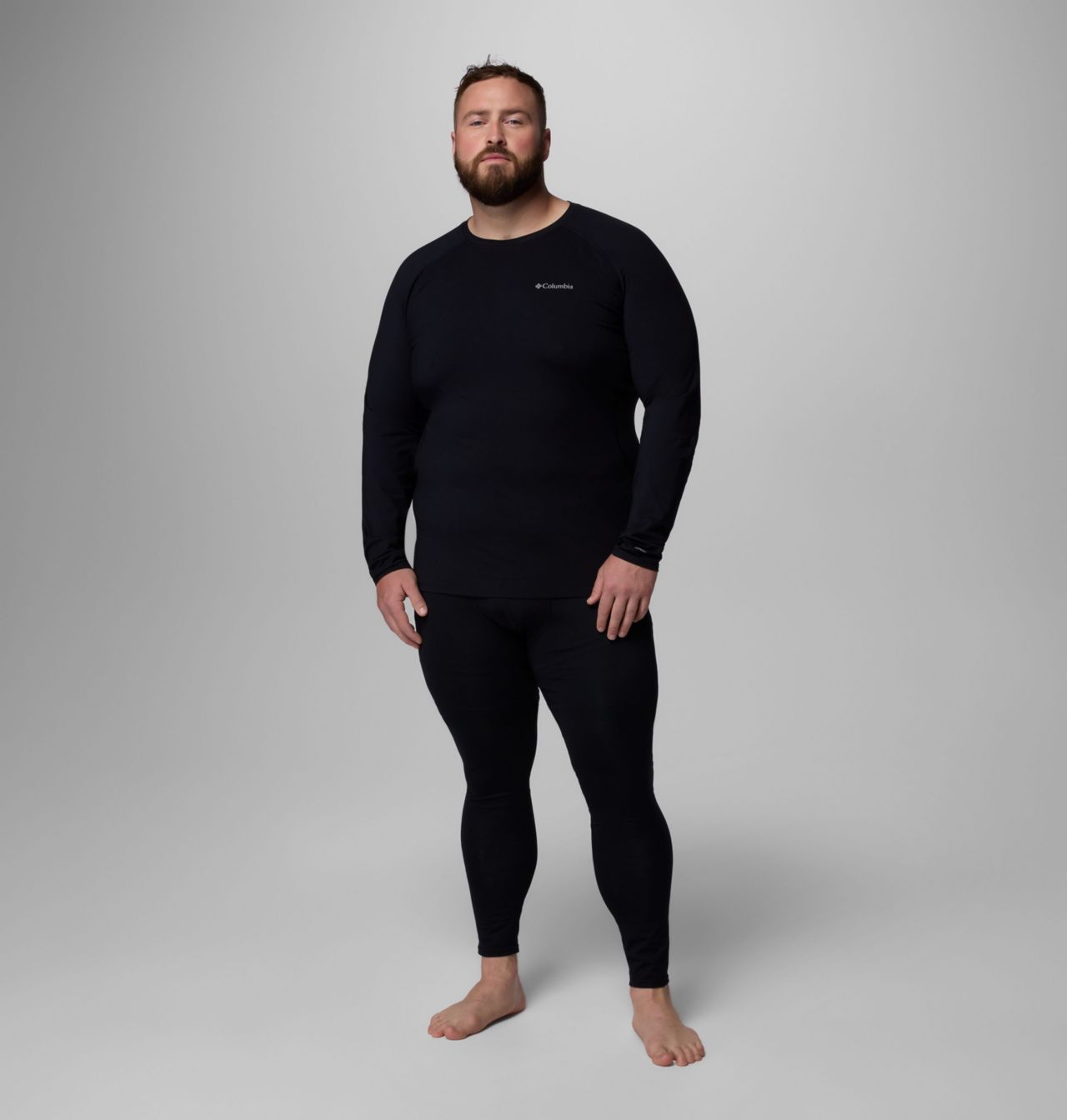 Men's Omni-Heat™ Infinity Knit Long Sleeve Crew Shirt - Big 2