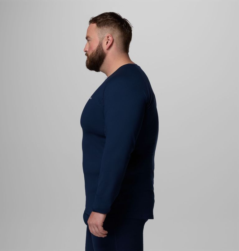 Men's Omni-Heat Infinity Knit Long Sleeve Crew Shirt - Big, Color: Collegiate Navy, image 4