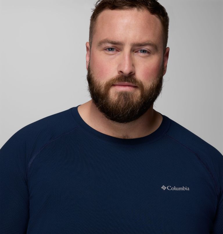 Men's Omni-Heat Infinity Knit Long Sleeve Crew Shirt - Big, Color: Collegiate Navy, image 5