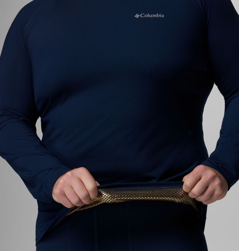 Men's Omni-Heat Infinity Knit Long Sleeve Crew Shirt - Big, Color: Collegiate Navy, image 6