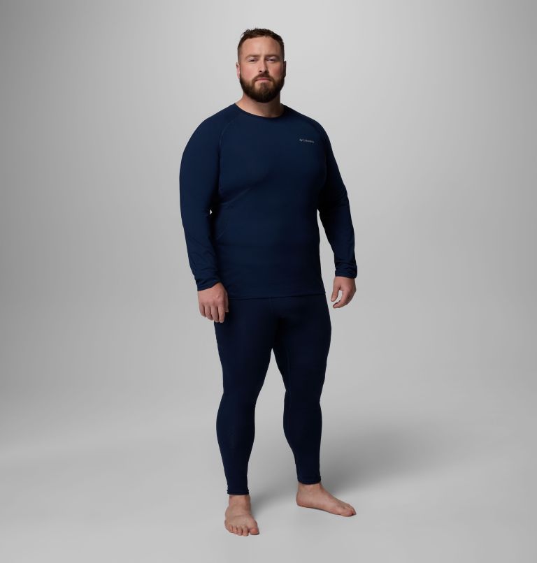 Men's Omni-Heat Infinity Knit Long Sleeve Crew Shirt - Big, Color: Collegiate Navy, image 2