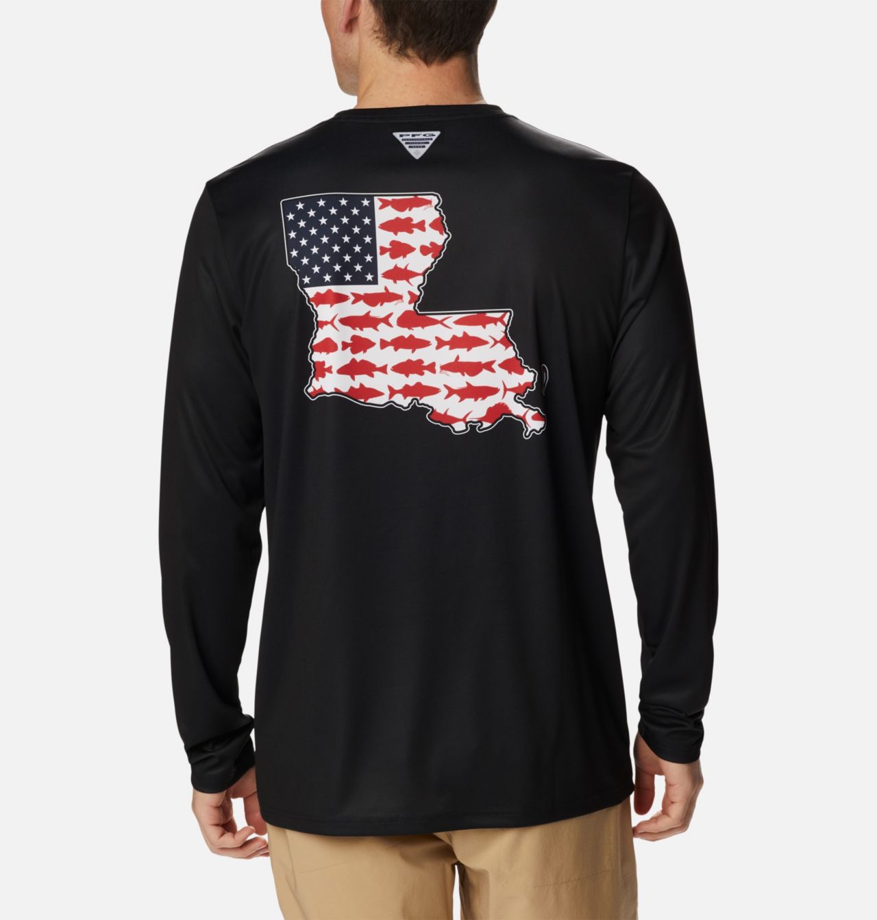Men's PFG Terminal Tackle™ Statetriot Long Sleeve Shirt 1
